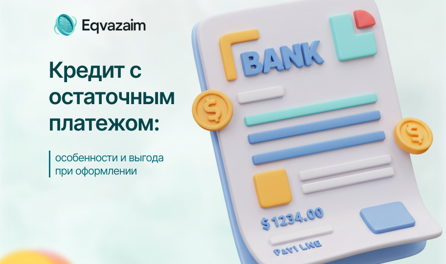 Кредит с остаточным платежом: особенности и выгода при оформлении