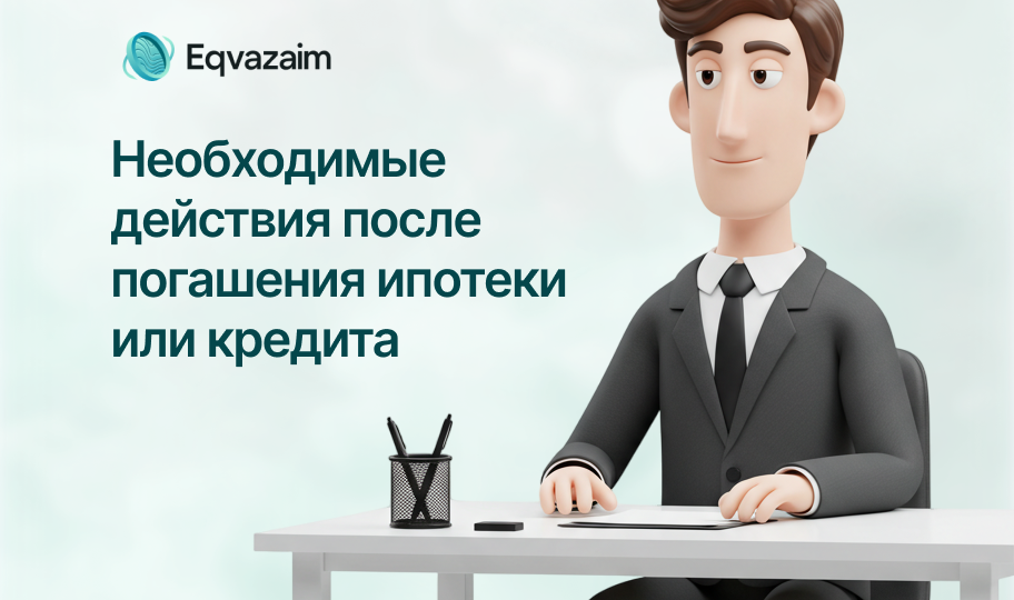 Необходимые действия после погашения ипотеки или кредита
