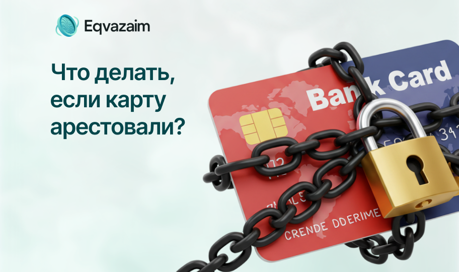 Что делать, если карту арестовали?