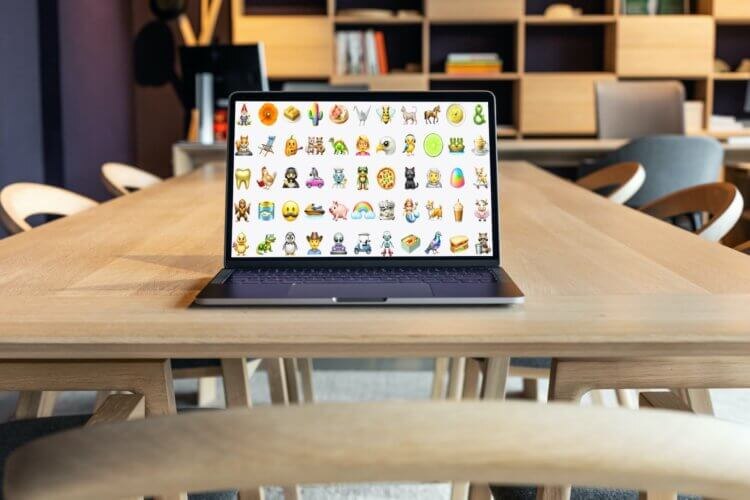    Genmoji добрались и до компьютеров Mac. Изображение: iblogmovil.es
