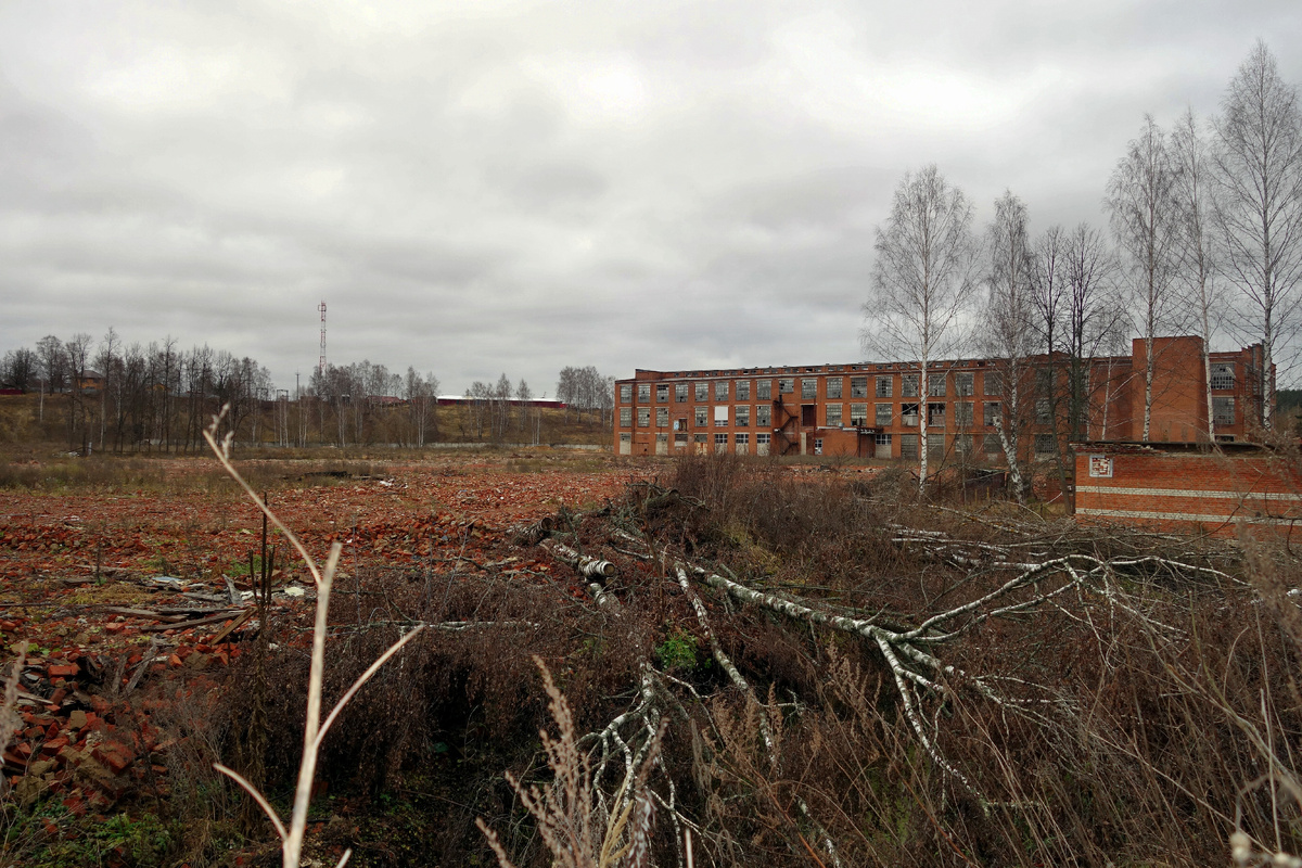 Заброшенный текстильный комбинат