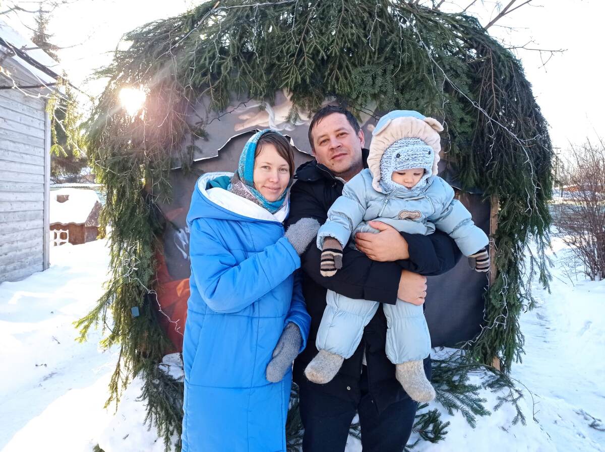 Приезжали к нам на Рождество Христово 🌈 ещё не зная того, что их ждёт впереди.... 