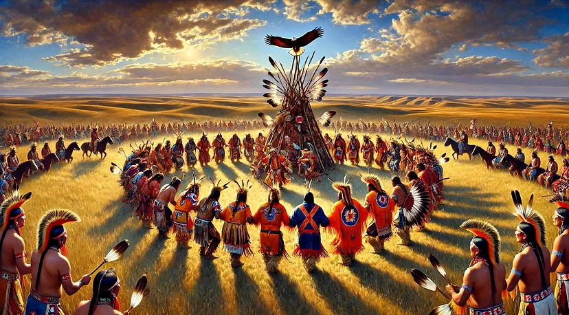 Ритуал посвящения у коренных американцев часто включал в себя чрезвычайно болезненные практики.