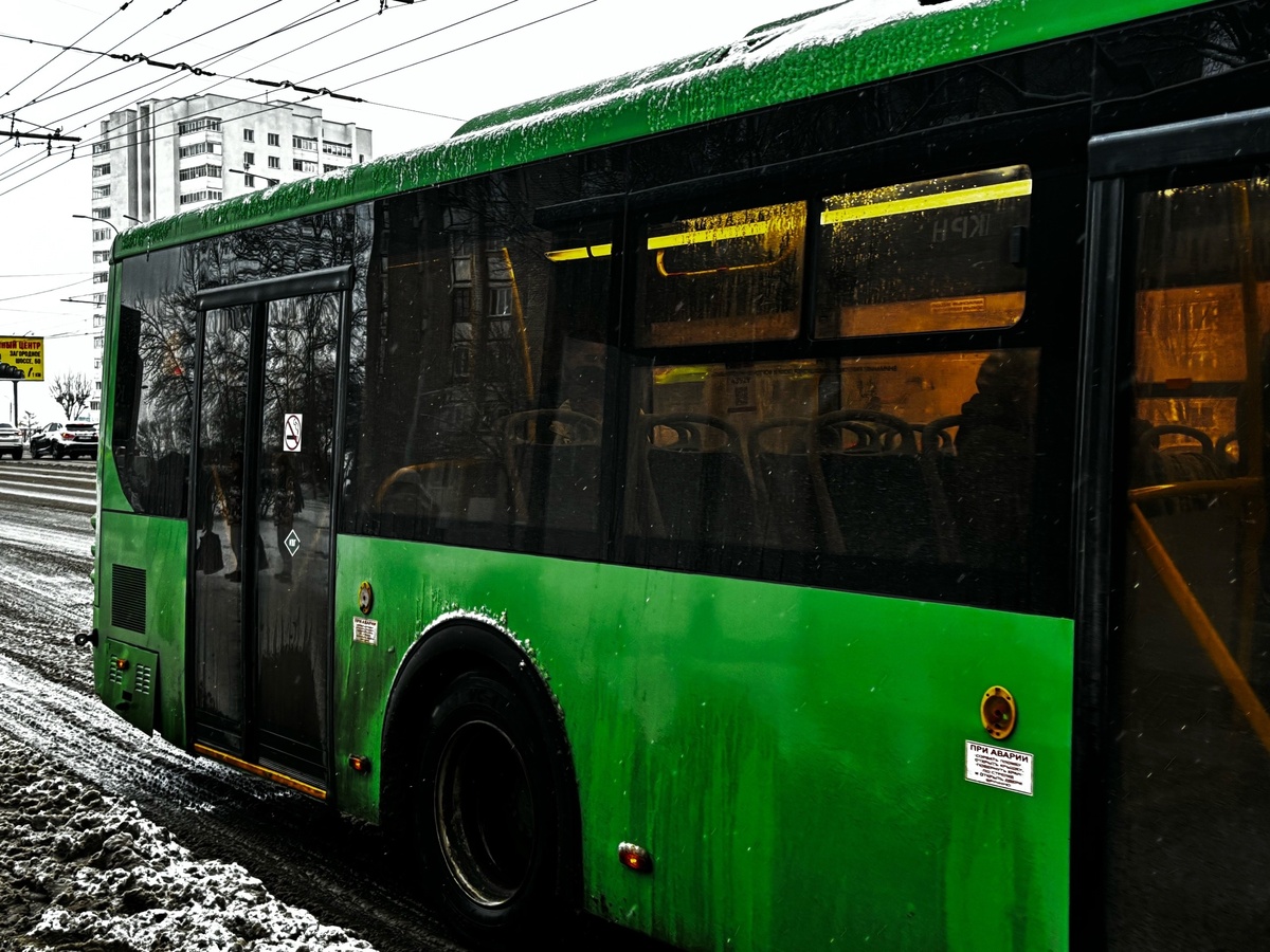    «Зеленый» автобус сбил женщину на пешеходном переходе в Оренбурге