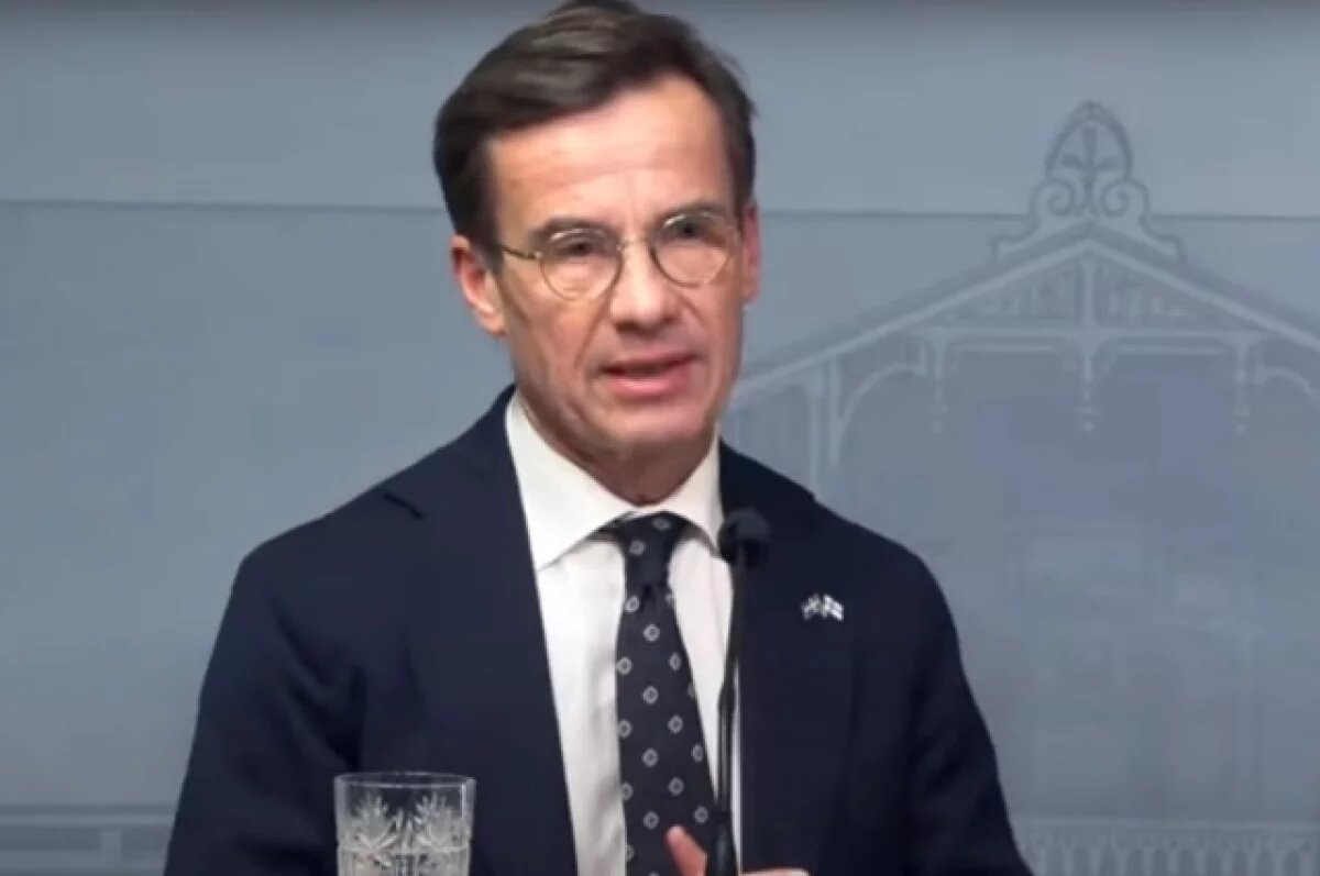    Премьер Швеции Кристерссон начал рождественскую речь со слов об украинцах