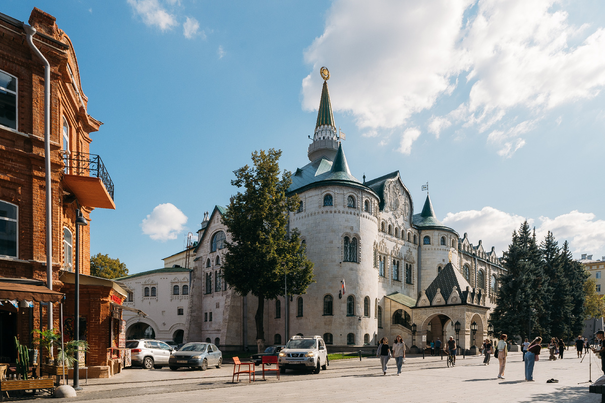 Реальная постройка по проекту Владимира Покровского.