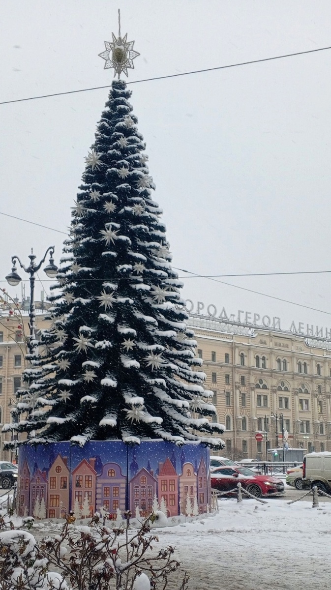 Невский проспект. Новогодний Санкт-Петербург 2025.