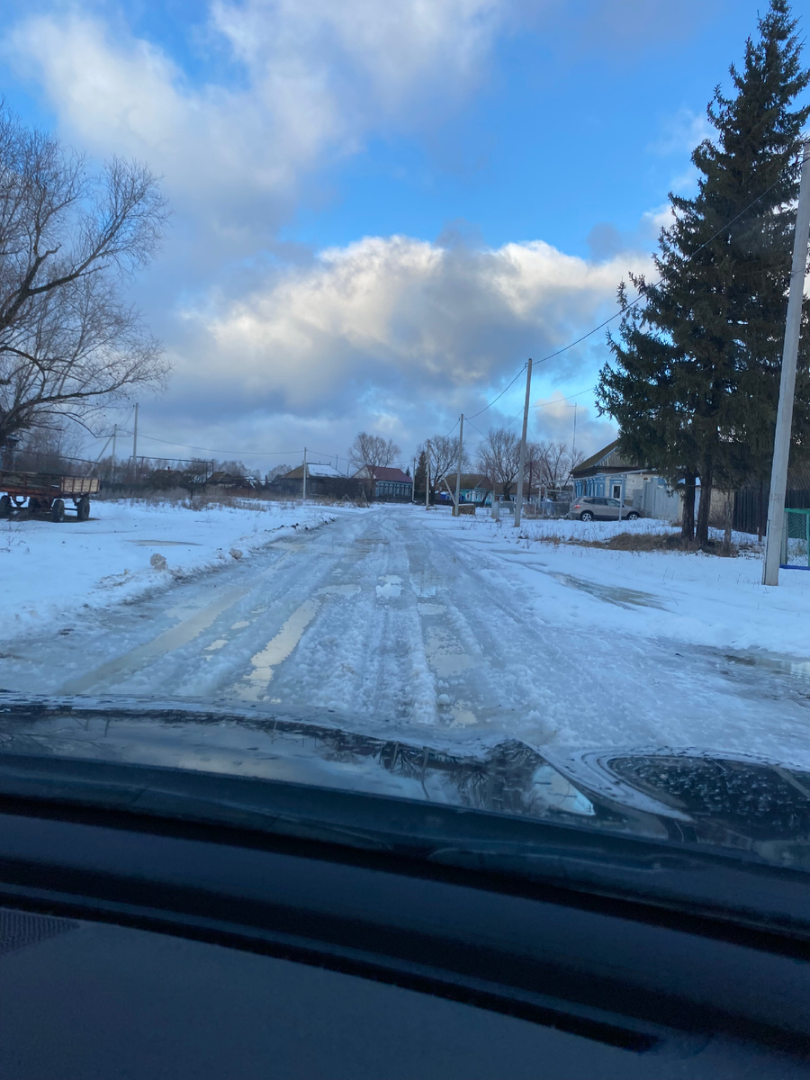 В 2023г Новый год начался с теплой погоды и все таяло