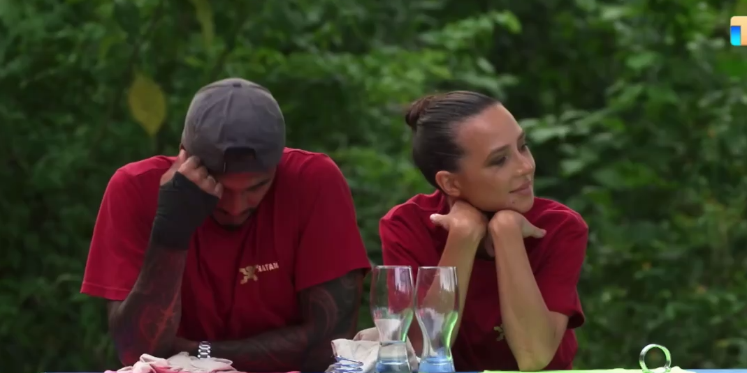 Стоп-кадр из шоу "Звезды в джунглях"/ ТНТ