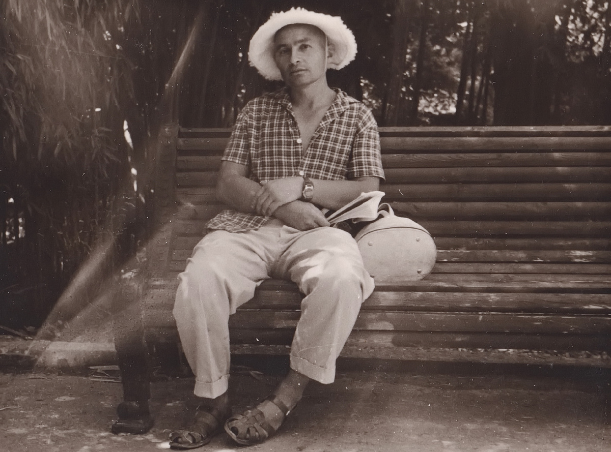 Мой папа примерно в 1965 году