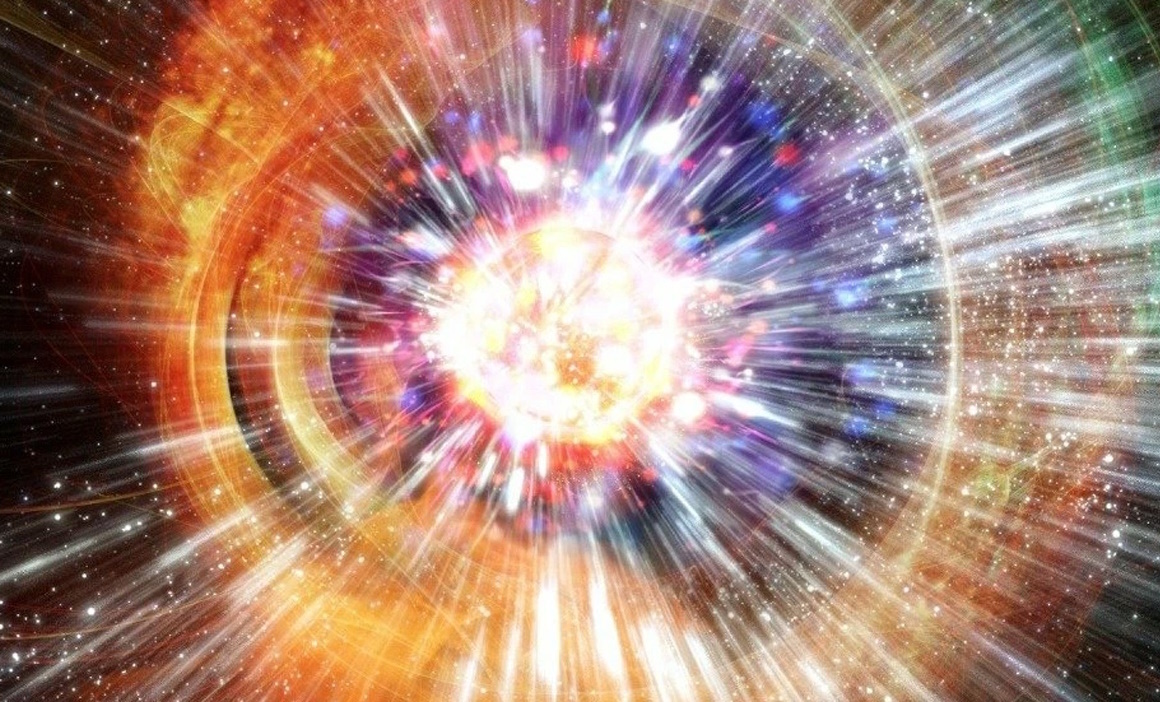 Большой взрыв – результат божьего вмешательства? (Фото: www.webtekno.com).