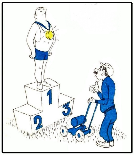 Художник Е. Гуров. Журнал «Крокодил» 1975 №29