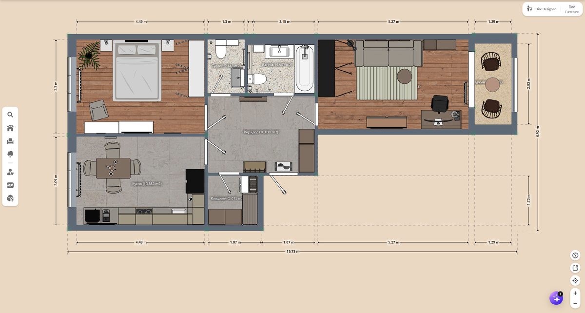 План в Planner 5D