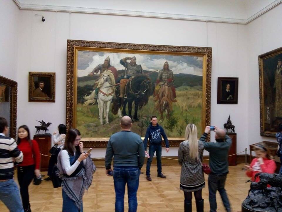 В Третьяковской галерее. Фото автора