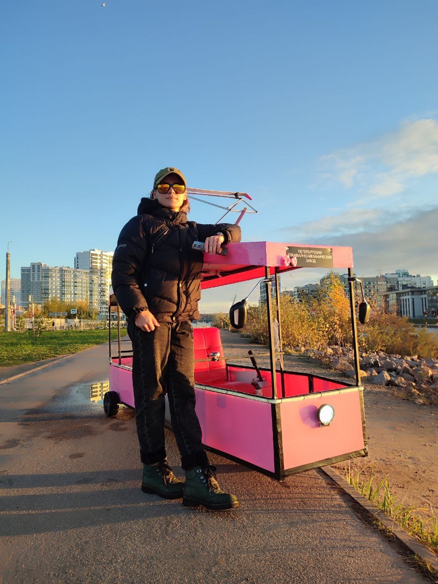 Вера Гусева и её розовый трамвай VoltZ