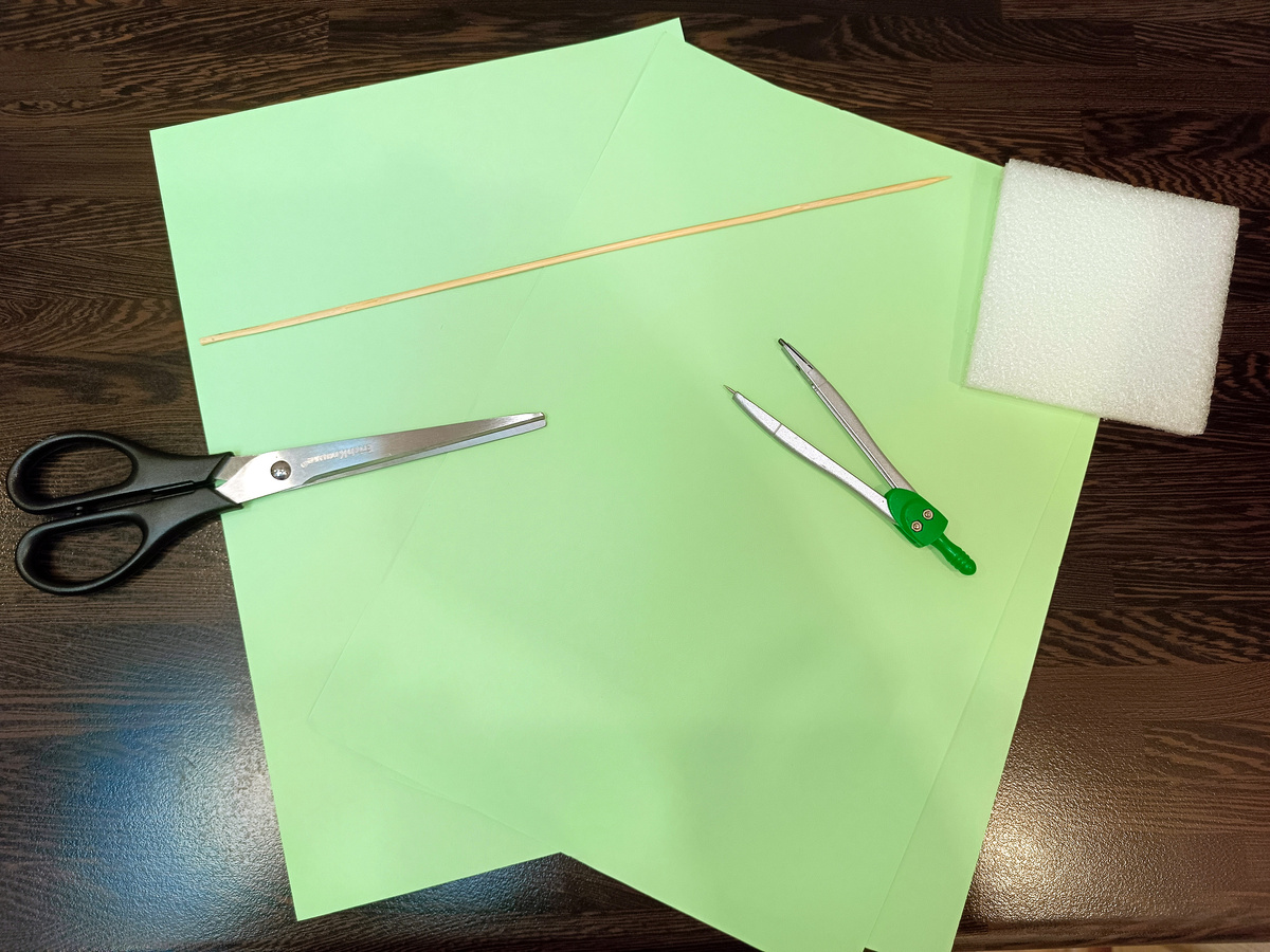 Материалы для поделки. Фото автора.