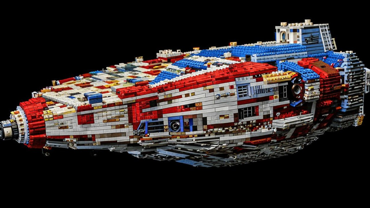 Запрос:
Тысячелетний сокол Лего