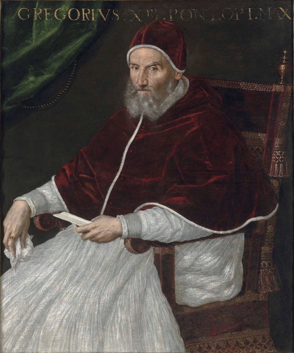    «Папа Григорий XIII». Художник Лавиния Фонтана