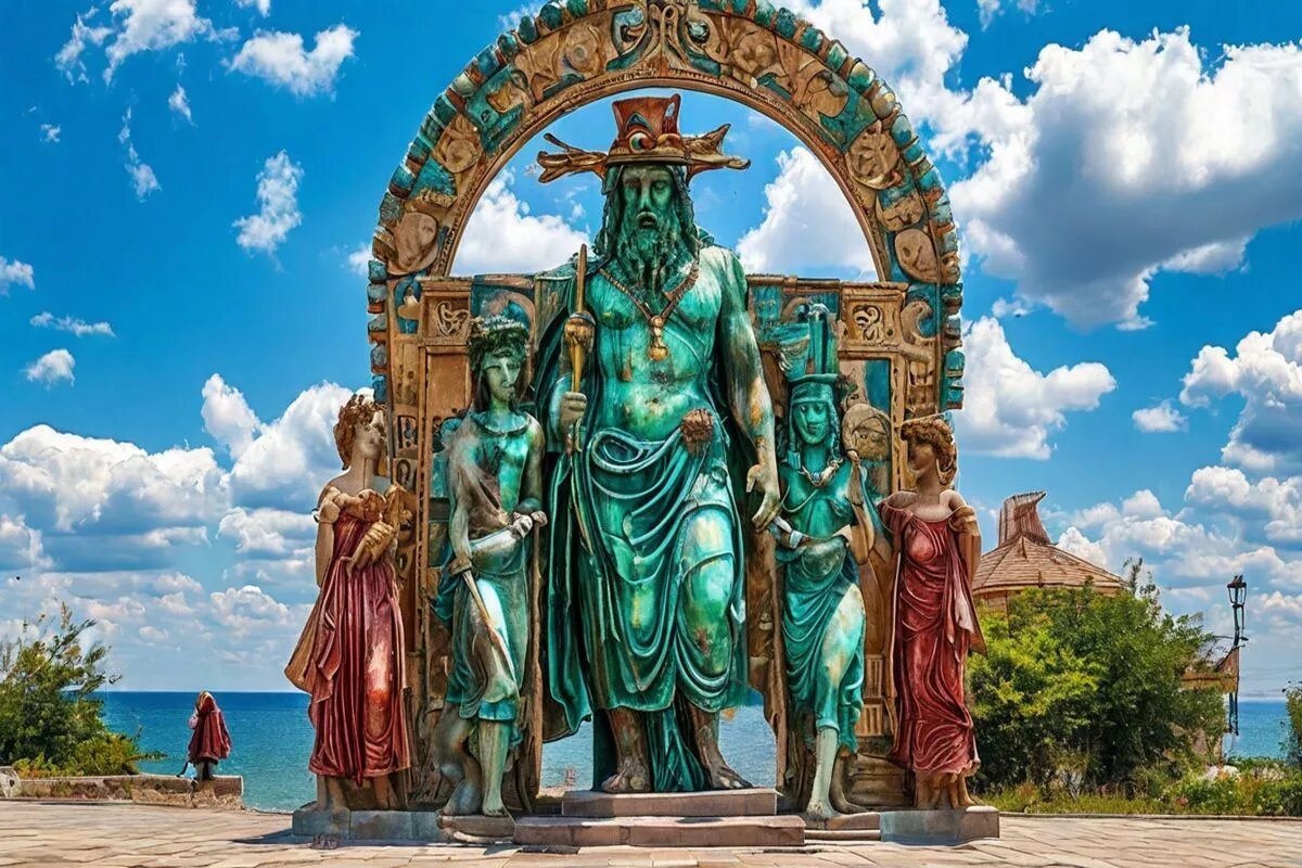 Анапа – удивительное место... И для людей, и для богов разной категории.