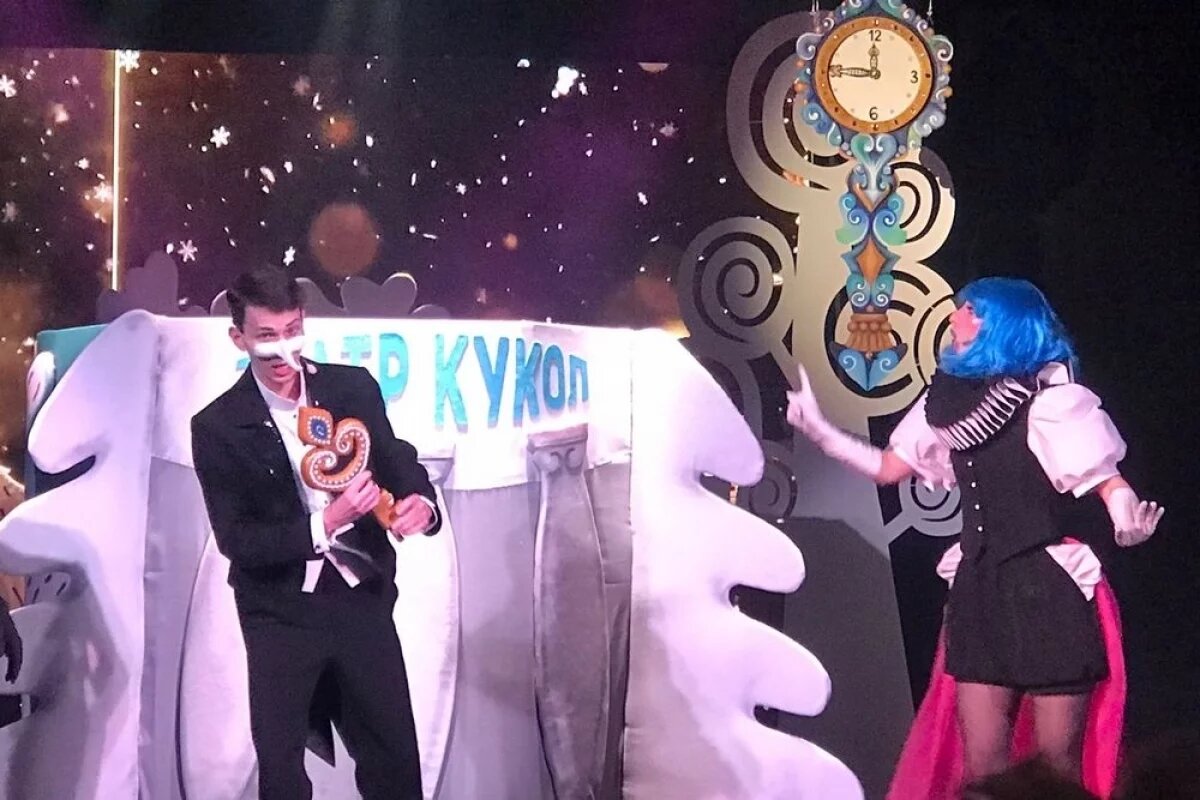    Черепаха Тортилла готовит оливье на спектакле в театре кукол Ставрополья