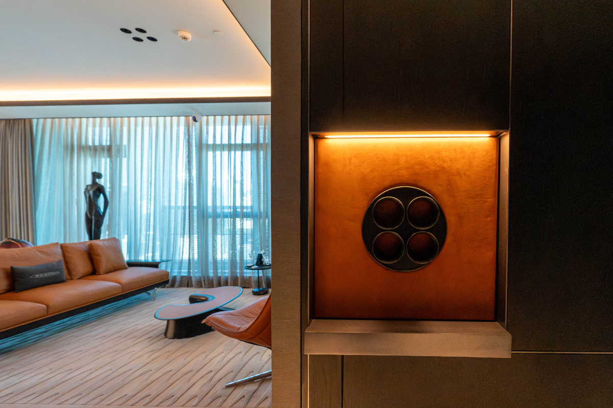 Интерьер апартаментов в Da Vinci Tower, Utopia Residences