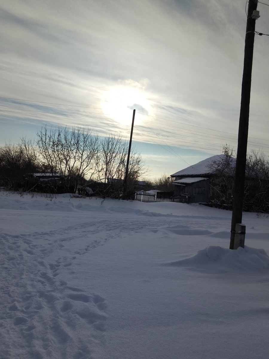 Просто зима... 