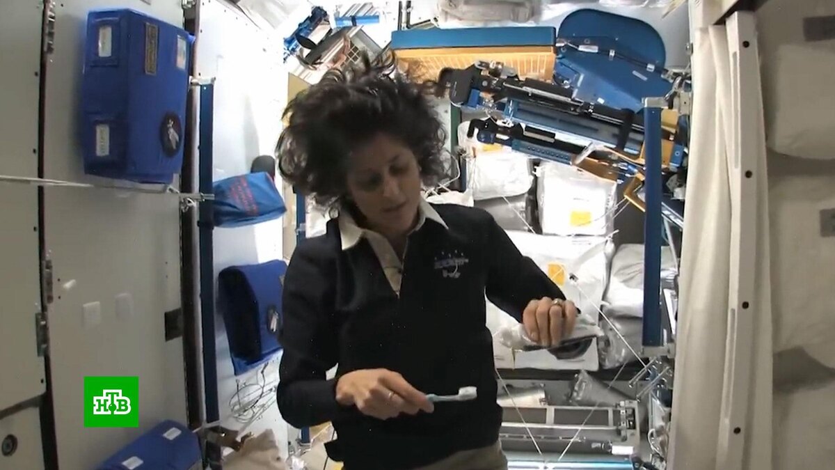    Застрявшая в космосе астронавтка Сунита Уильямс стремительно худеет