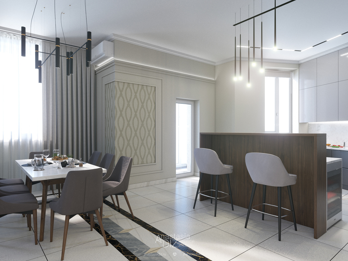 Визуализация проекта загородного дома