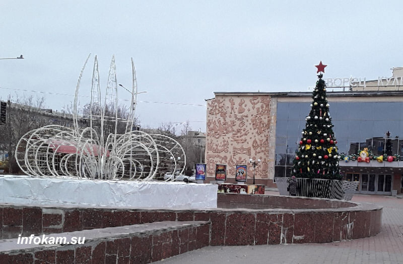    Новогодняя елка у ДК «Текстильщик»