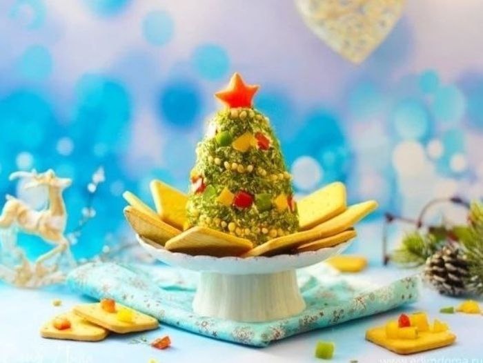 Сырная елка от Елены Некрасовой. Просто красиво! https://t.me/urbanistka_vl