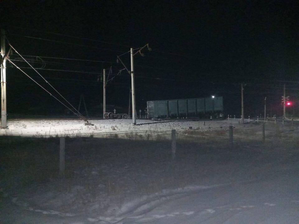    Столкновение поездов в Забайкалье. Источник: t.me/vstproc