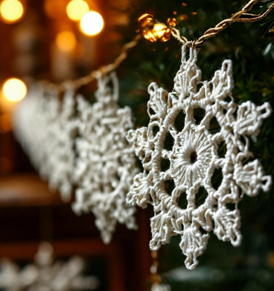 вязаный декор