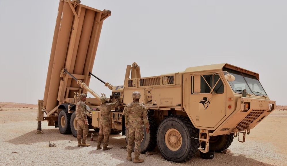 ПУ системы Terminal High Altitude Area Defense (afcent.af.mil)