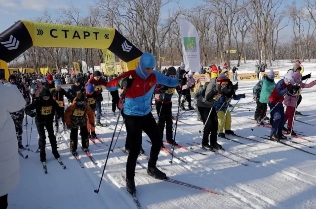    «Русская лыжня» открылась на острове Русский в пятый раз