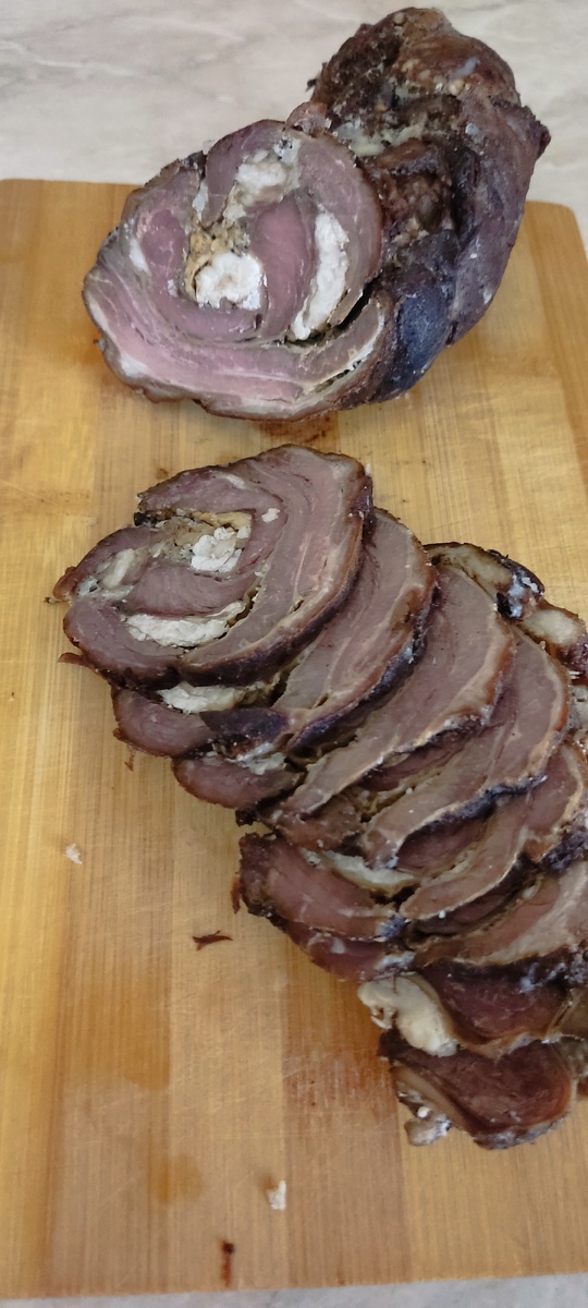 Рулет из баранины. 