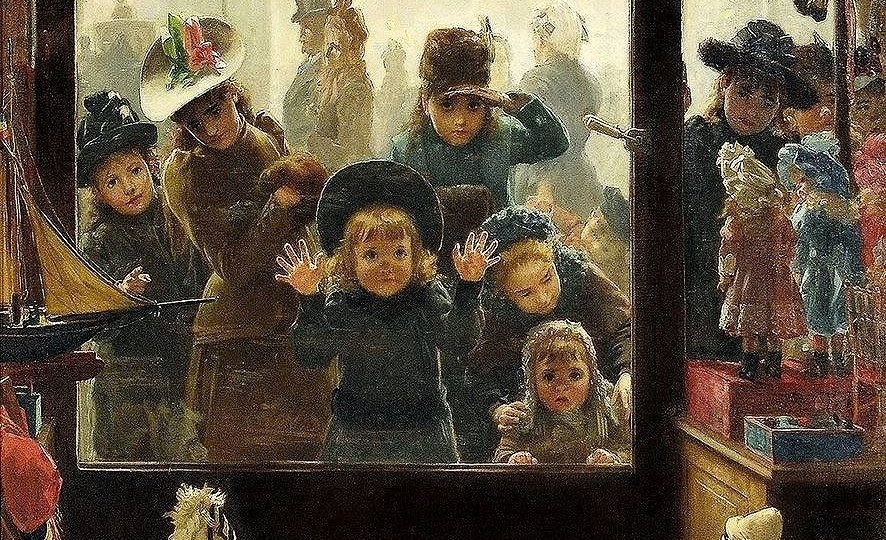 В ожидании Нового года. Картины художников разных стран