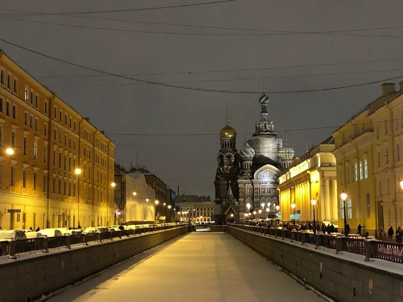 Новогодний канал Грибоедова, фото автора