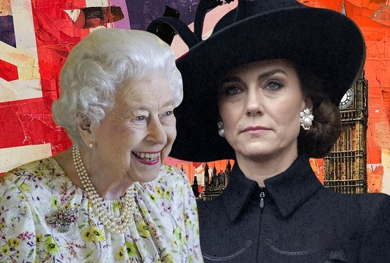    Елизавета II, Кейт Миддлтон