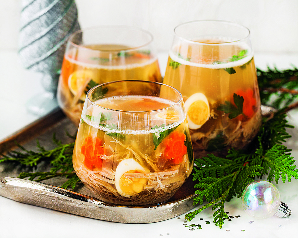 Традиционное блюдо русского новогоднего стола.