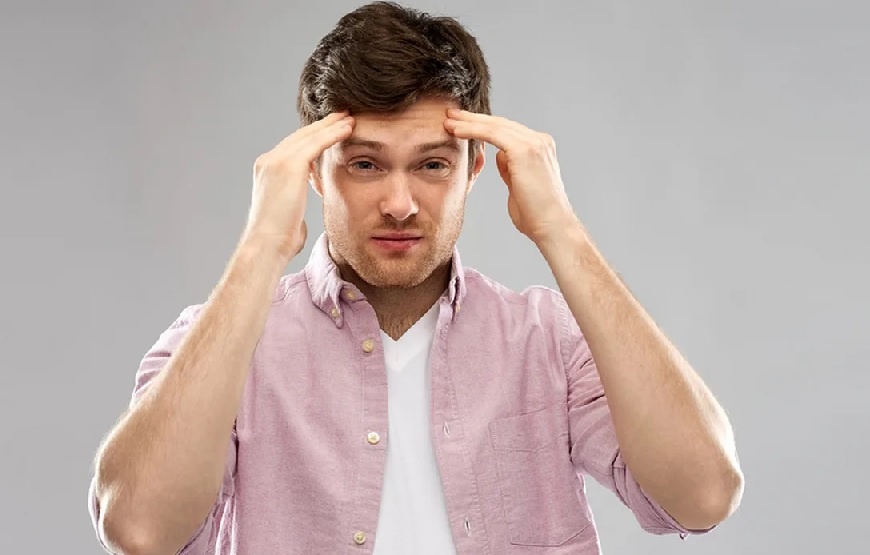 расстроенный парень