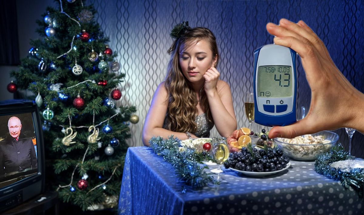Сладкий Новый год без сахара: как диабетикам встретить праздник и не навредить здоровью