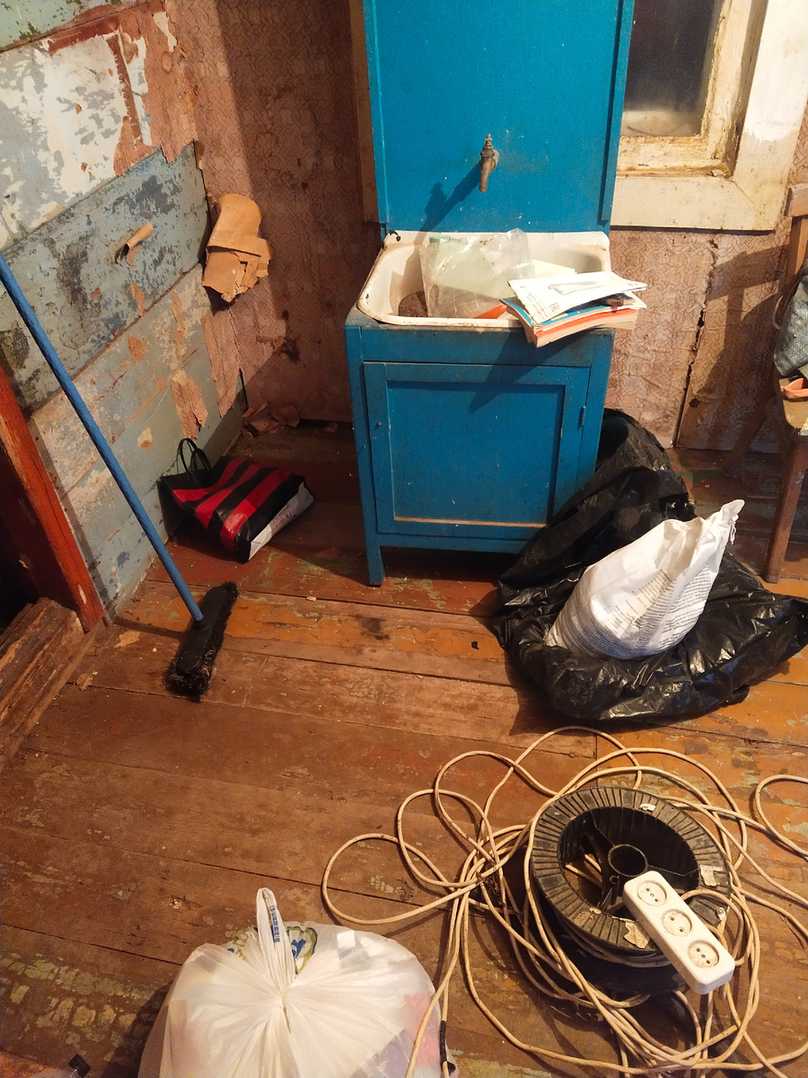 Кухня в доме ноябрь 2022