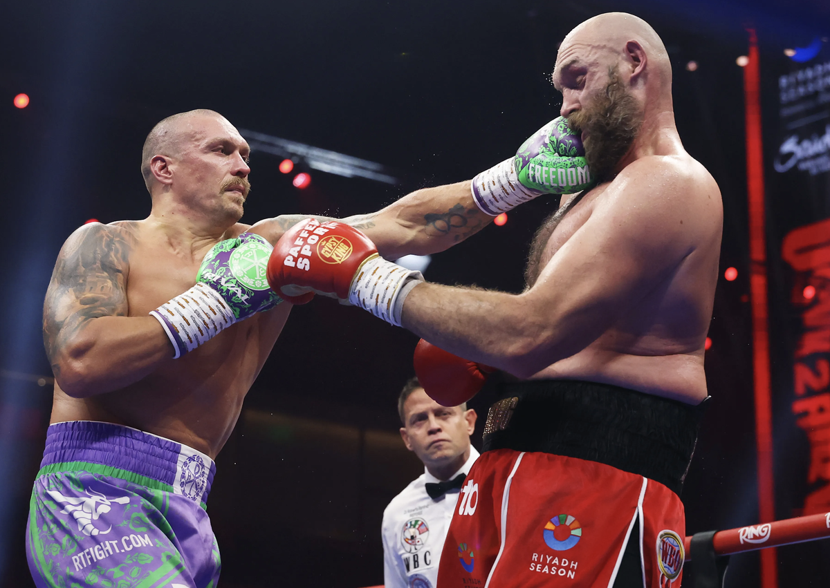     Александр Усик и Тайсон Фьюри