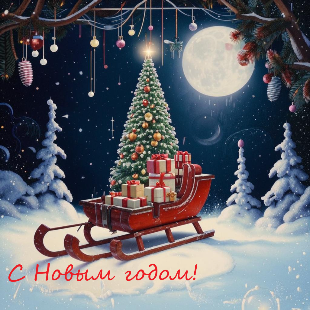 Новогодняя открытка