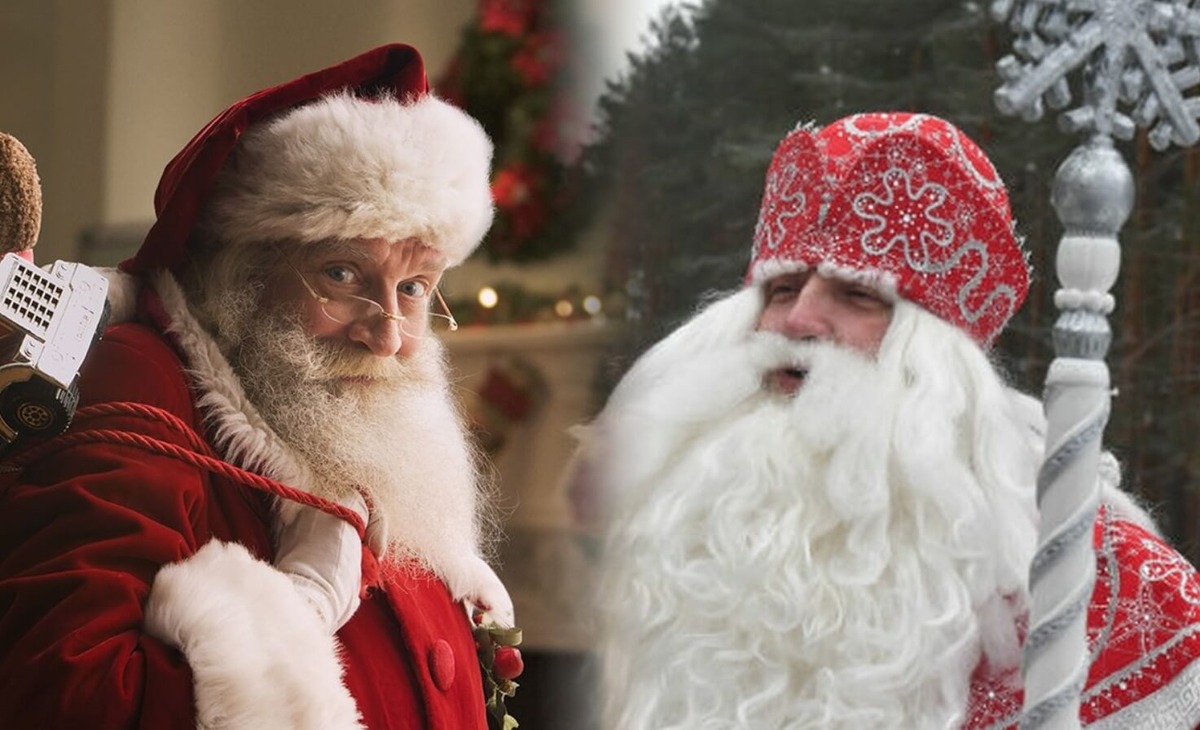    Некоторые люди считают, что Дед Мороз и Санта Клаус — это один и тот же персонаж. Источник изображения: dzen.ru