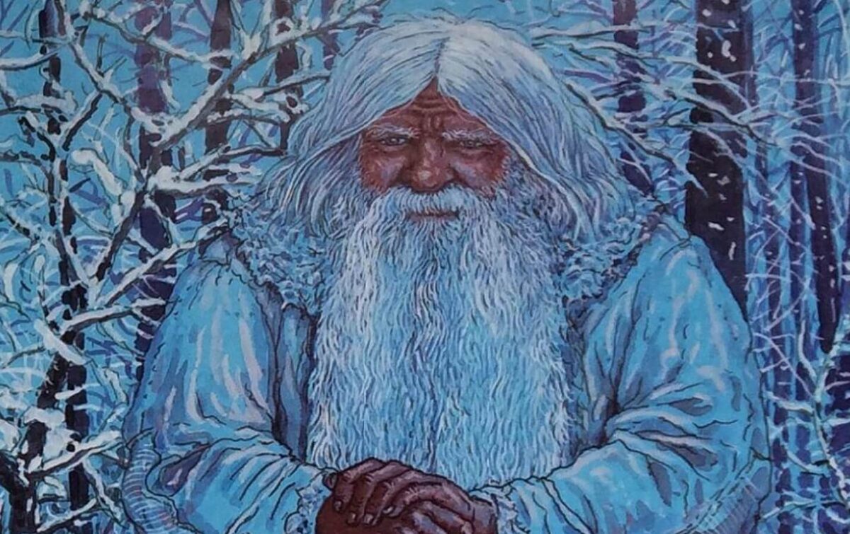    Прообразом Деда Мороза является дух Морозко. Источник изображения: poembook.ru