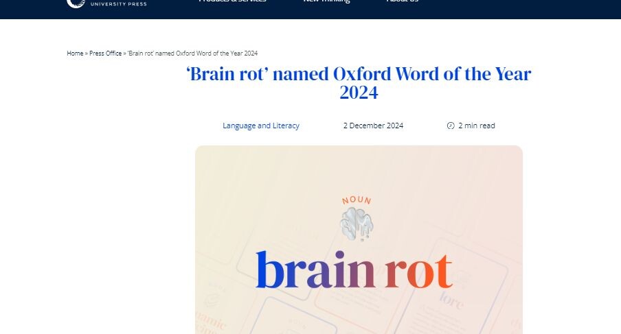    скриншот / corp.oup.com/word-of-the-year/