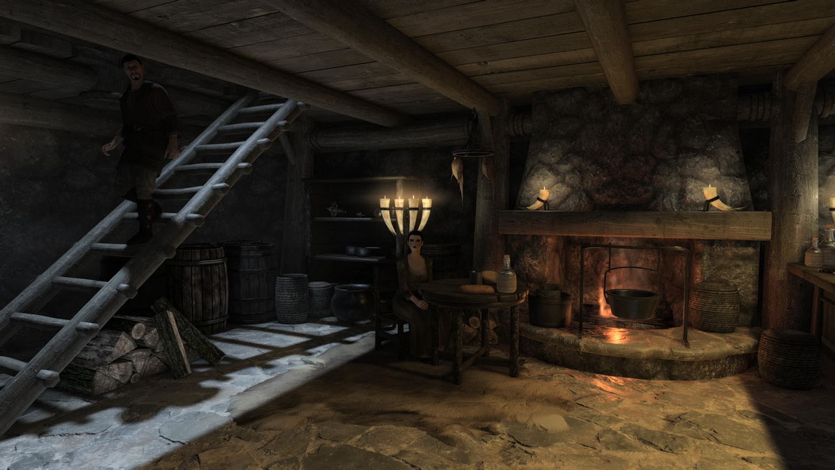    В Skyrim добавили новое глобальное освещение — игра значительно преобразилась