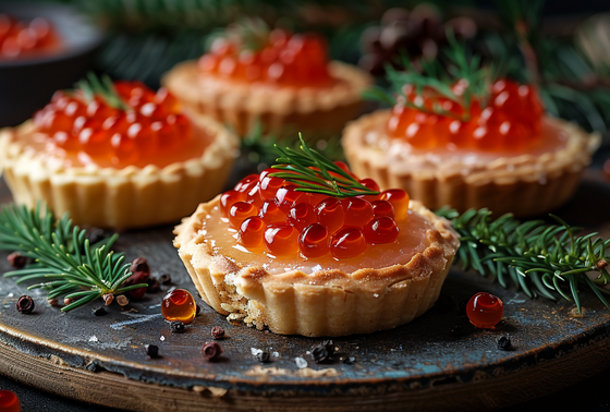    10 лучших рецептов тарталеток с икрой