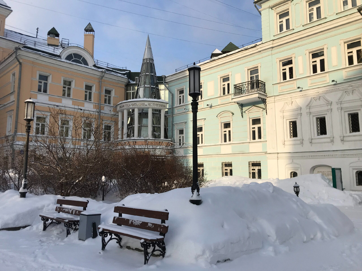 Фото с сайта. Библиотека-читальня им. И. С. Тургенева.